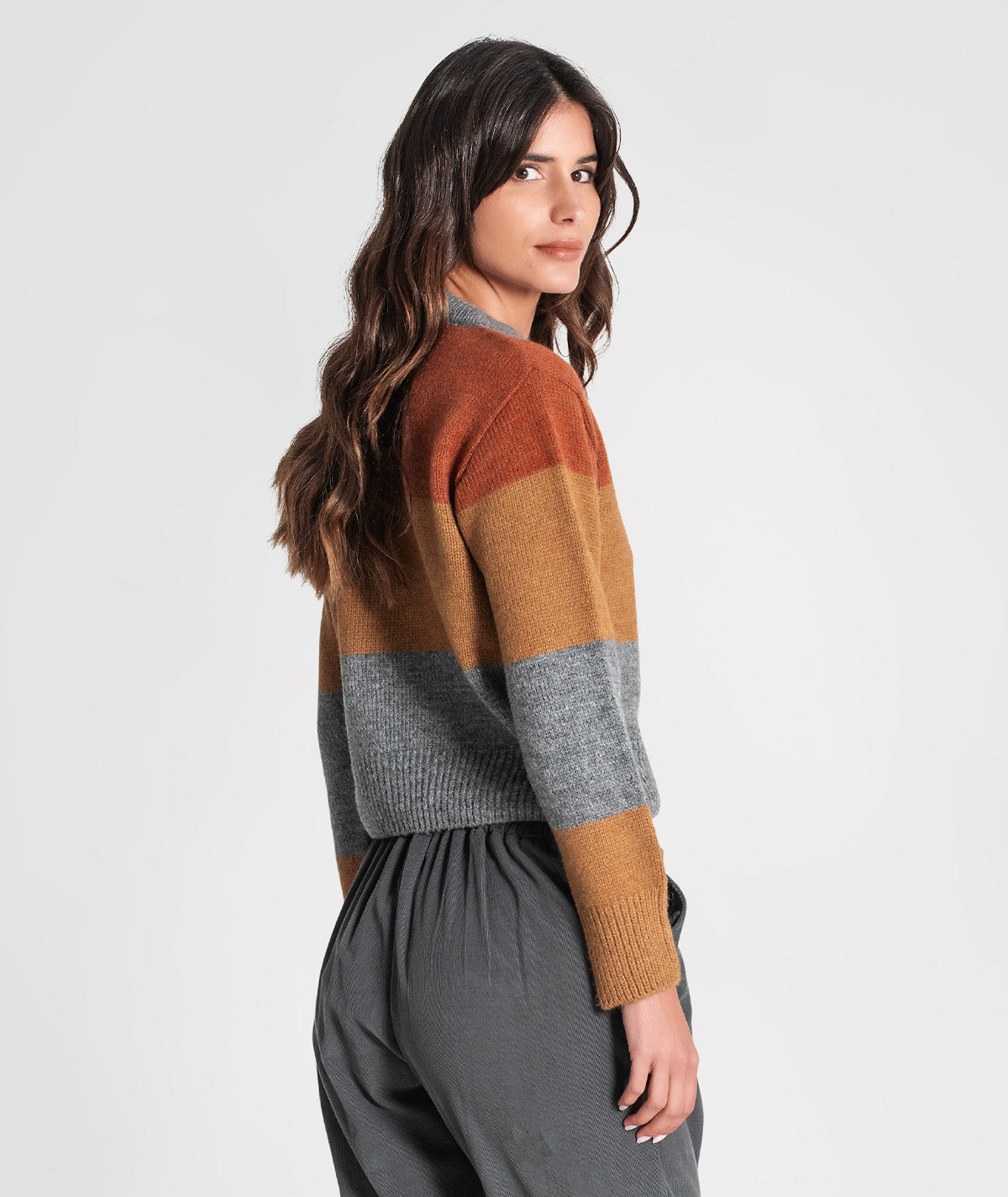 Camisola riscas com bordado 3372