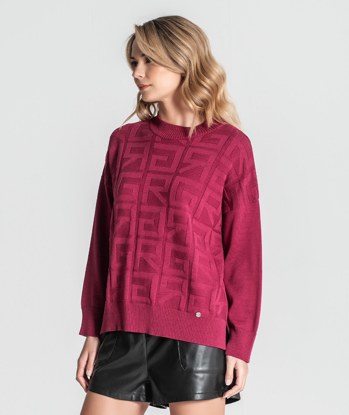 Camisola com textura RG 3375