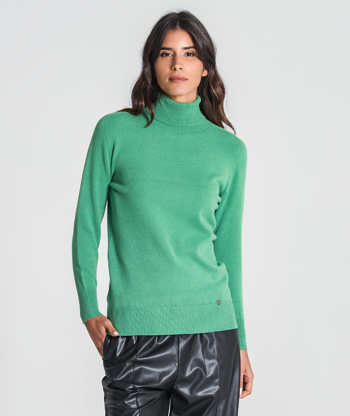 Camisola básica gola alta 3379