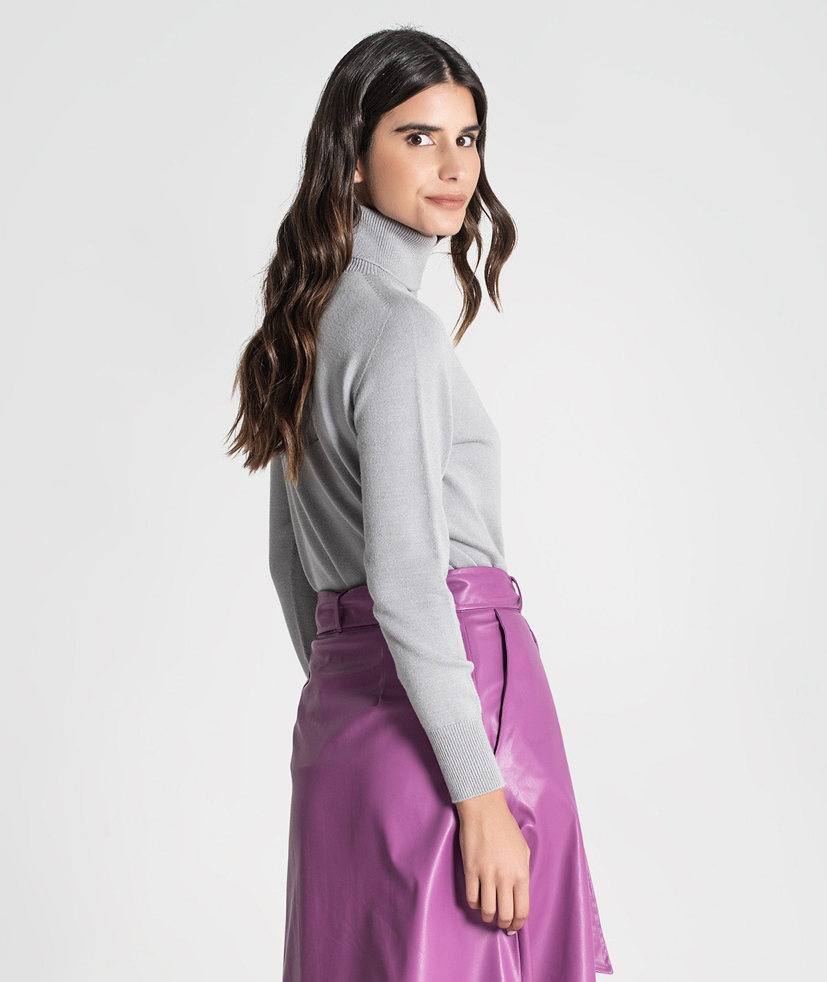 Camisola básica gola alta 3379