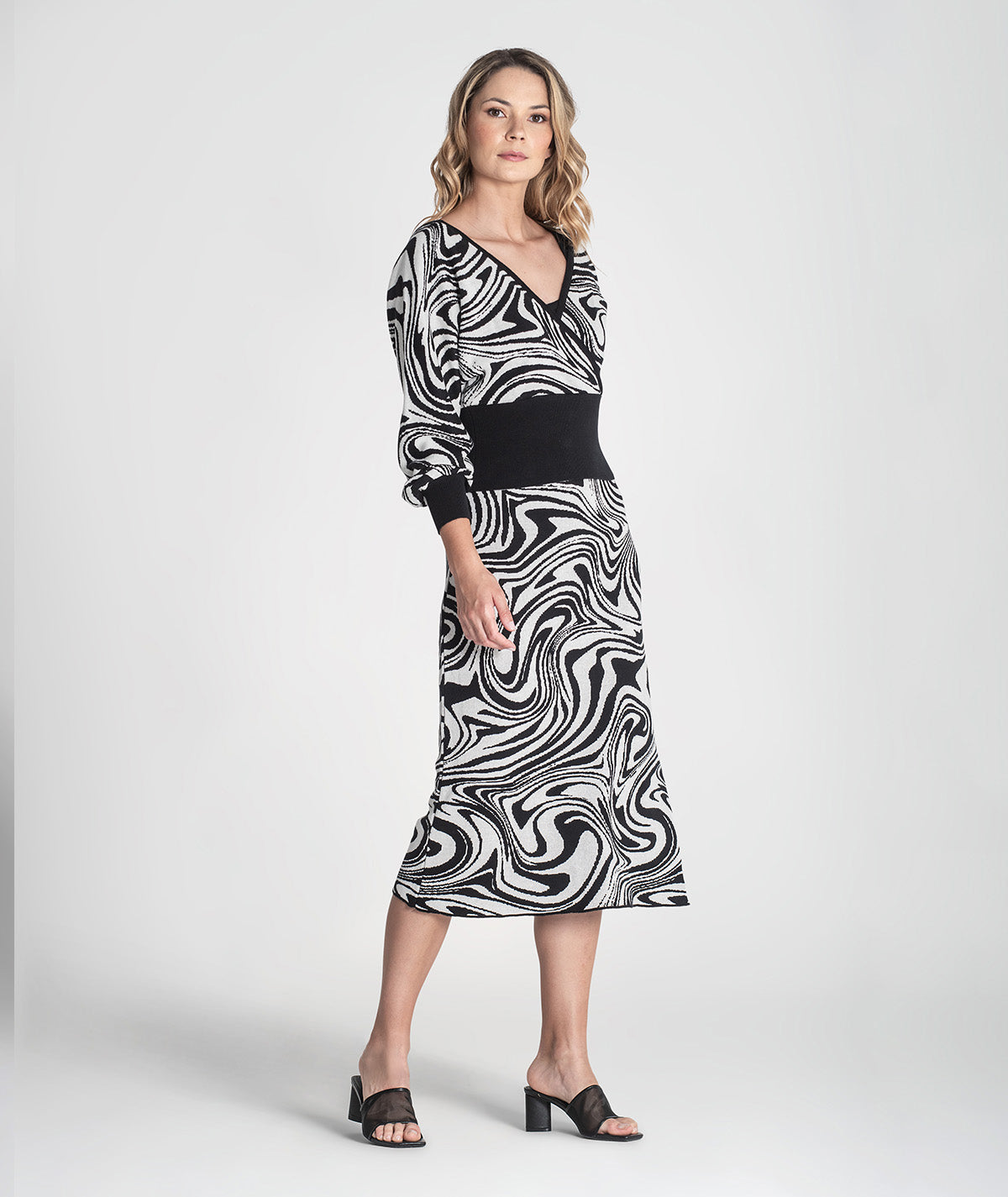 Vestido animal print 3392
