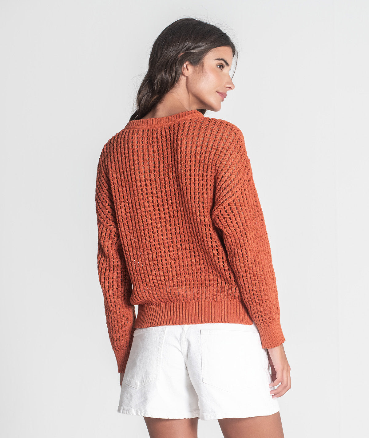 Camisola perfurada com estrela 3396