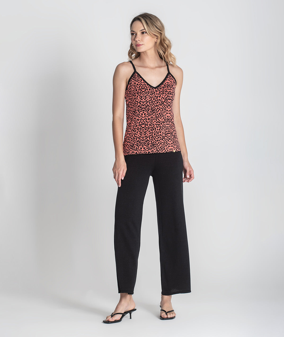 Top animal print 3397