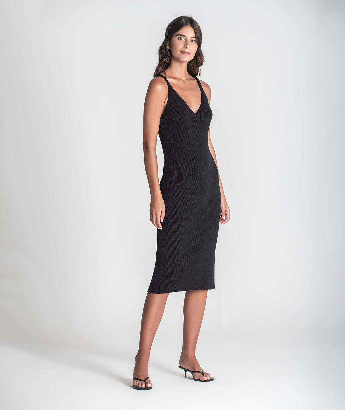 Vestido com mangas amovíveis 3407