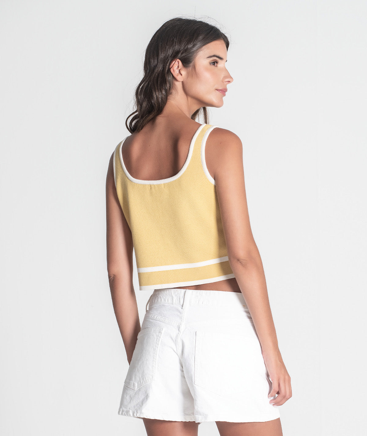 Top com contrastes 3410