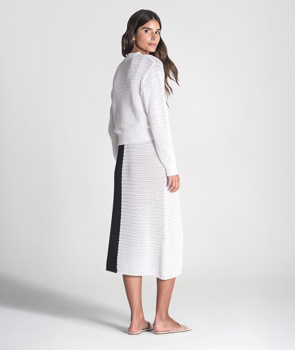 Casaco perfurado com fecho 3415