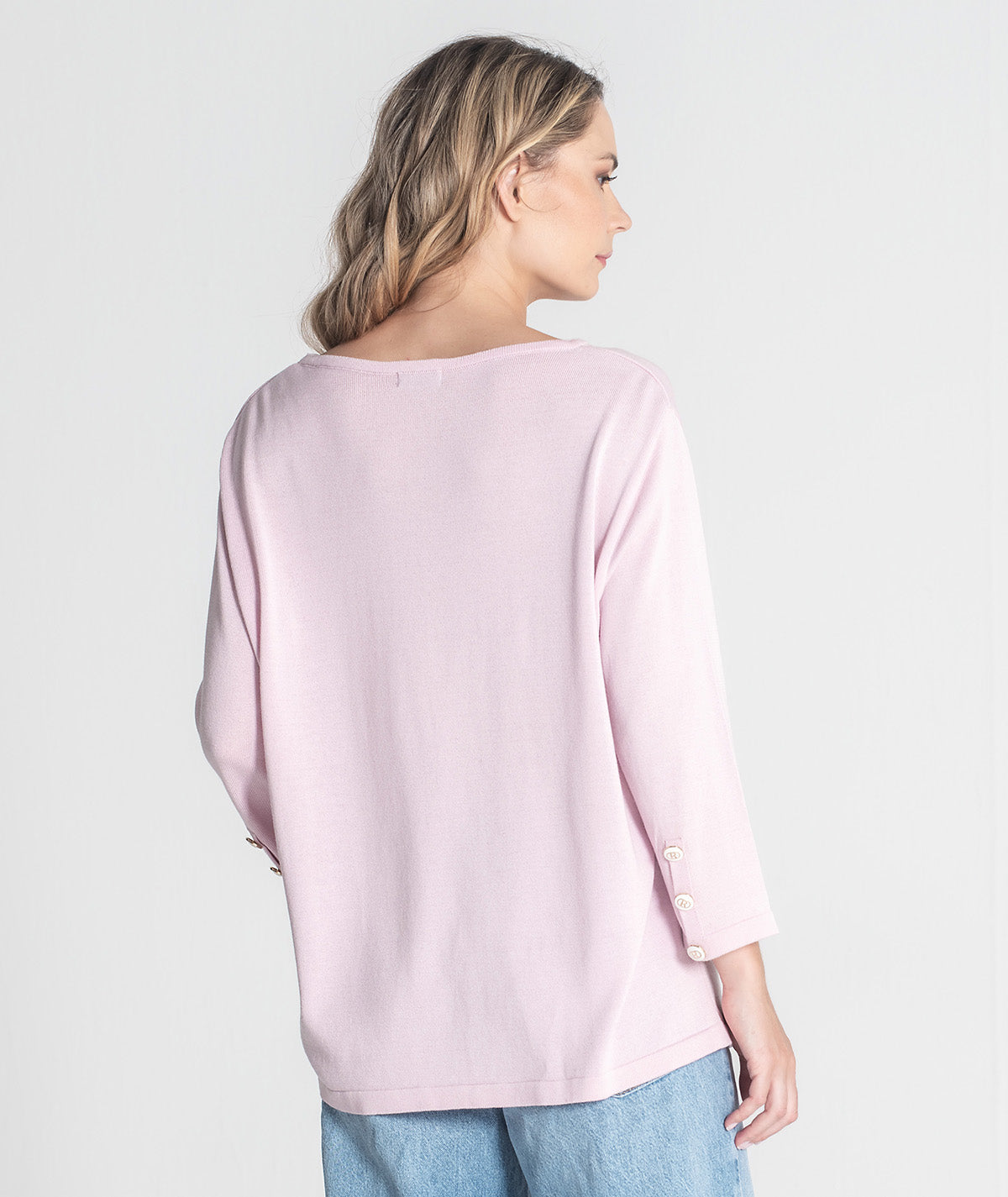 Camisola com relevo e botões 3420