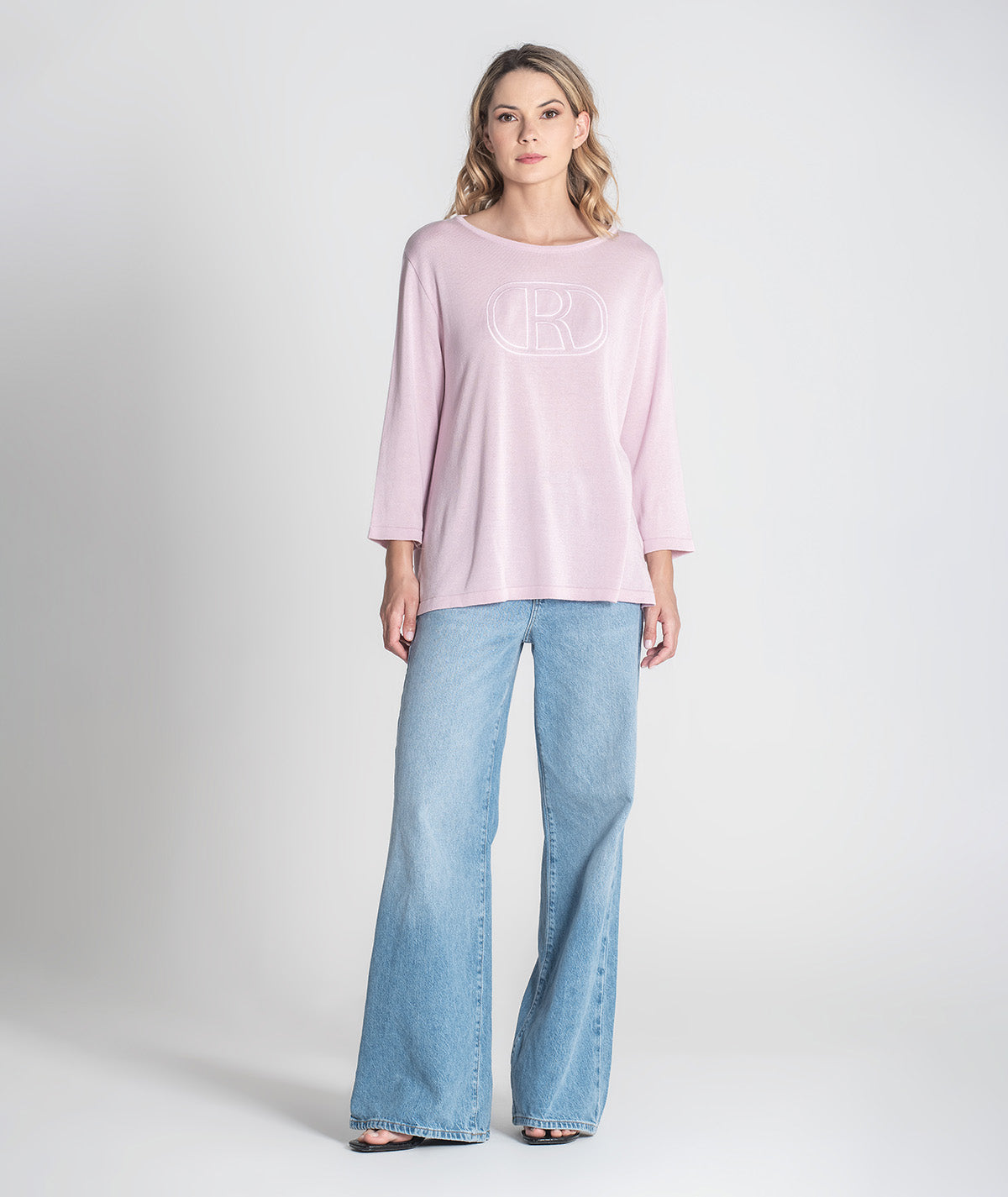 Camisola com relevo e botões 3420