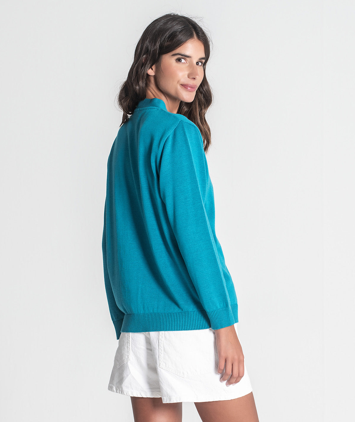 Casaco com bordado dourado 3427