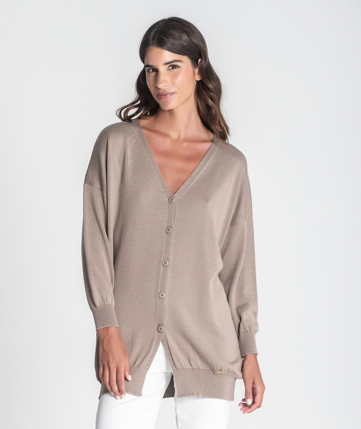 Casaco oversize com botões 3429