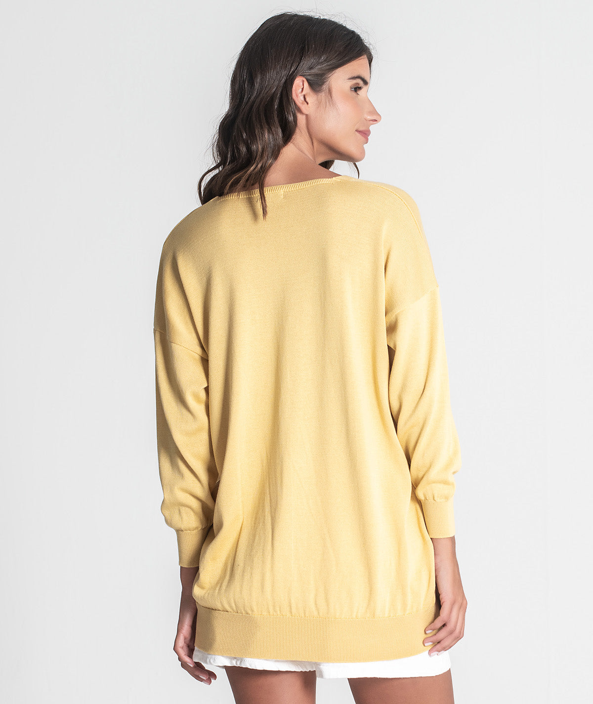Casaco oversize com botões 3429