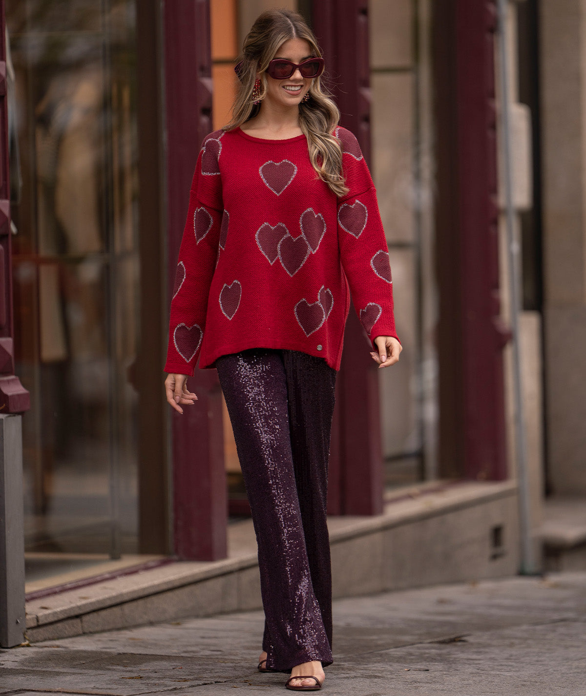 Camisola corações 3431