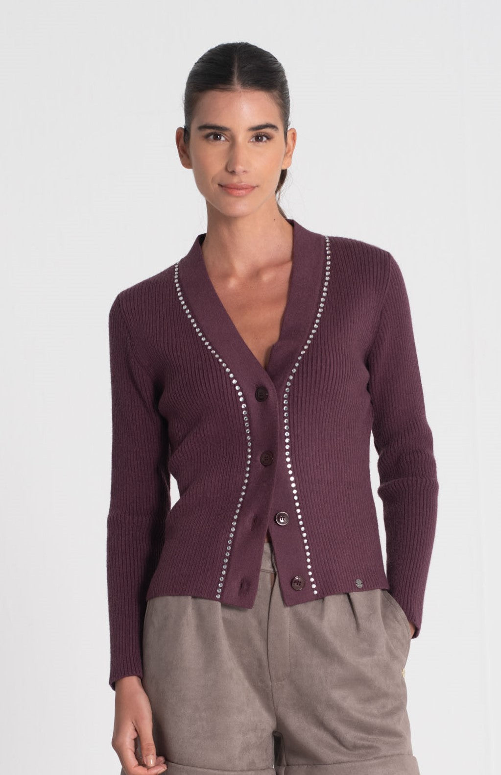 Casaco com cristais 3440