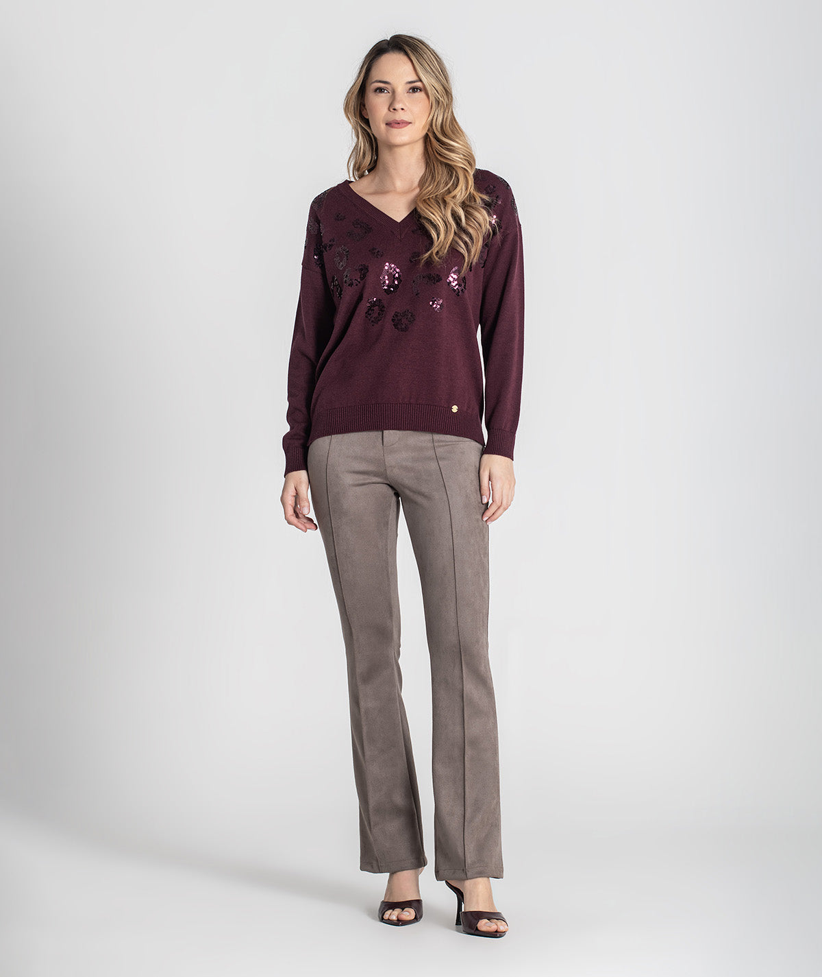 Camisola leopardo com lantejoulas 3441