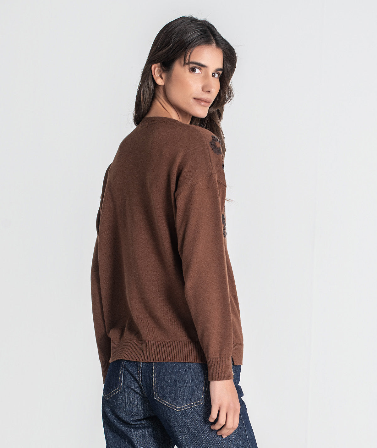 Camisola leopardo com lantejoulas 3441