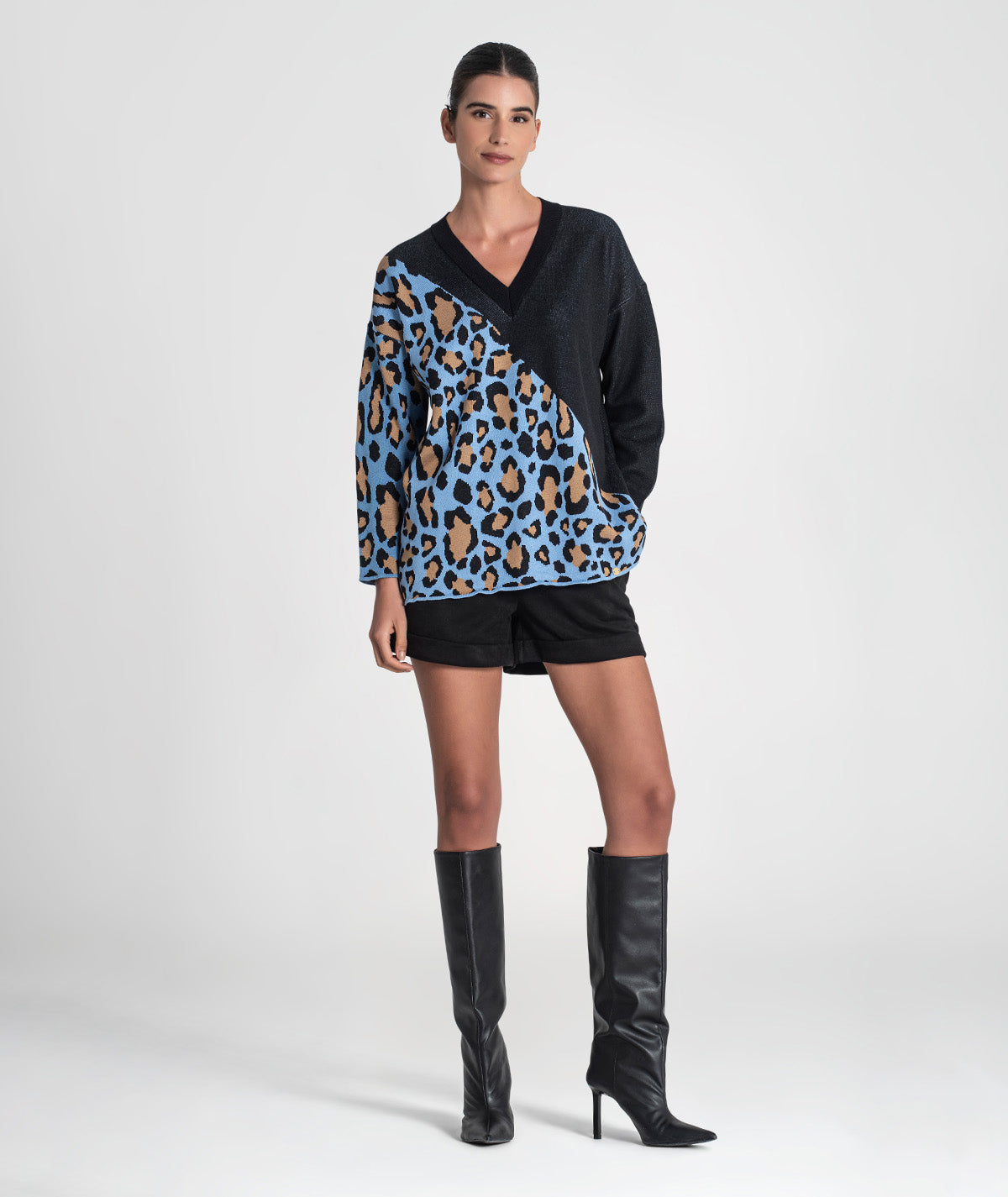 Camisola animal print 3442