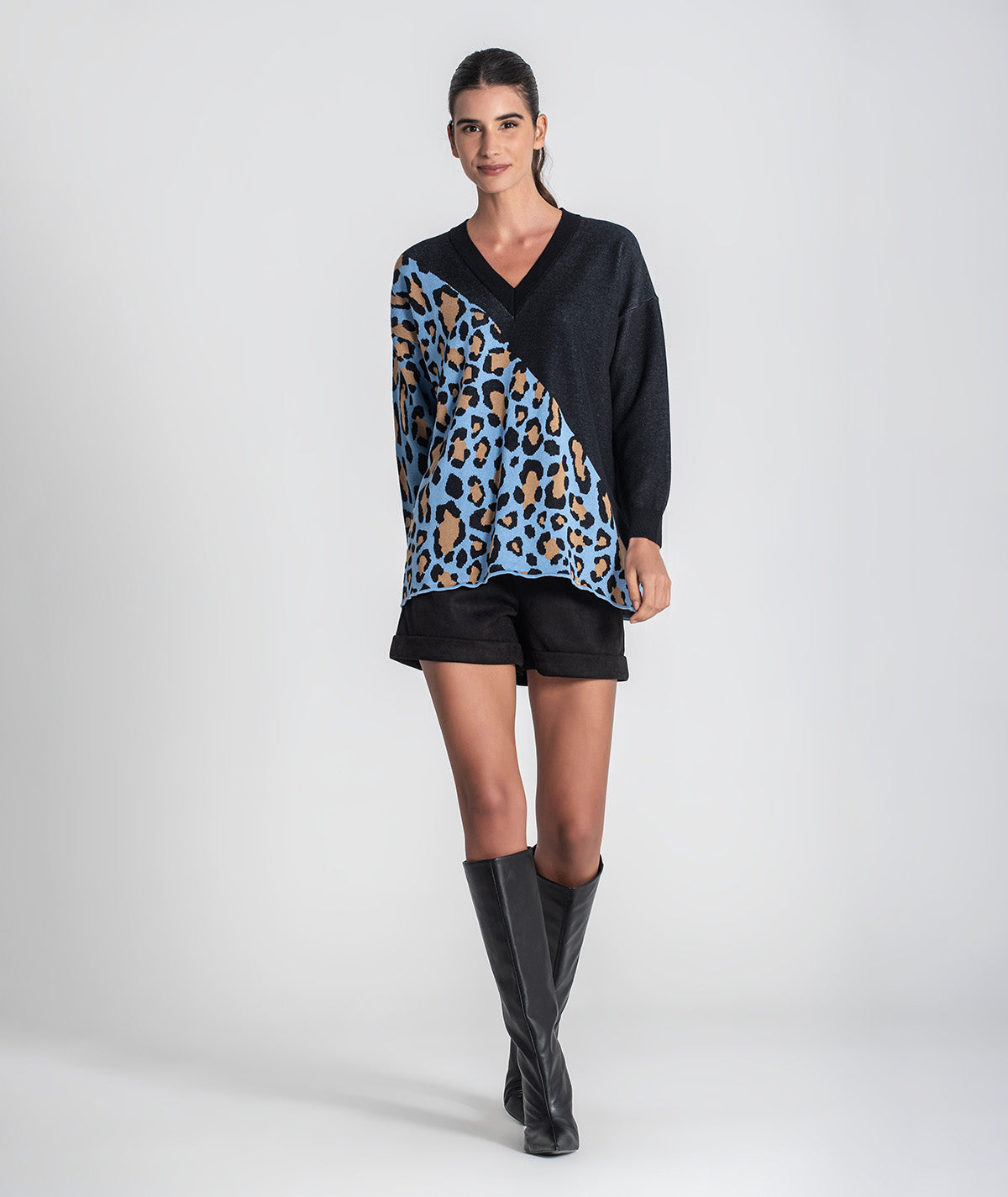 Camisola animal print 3442
