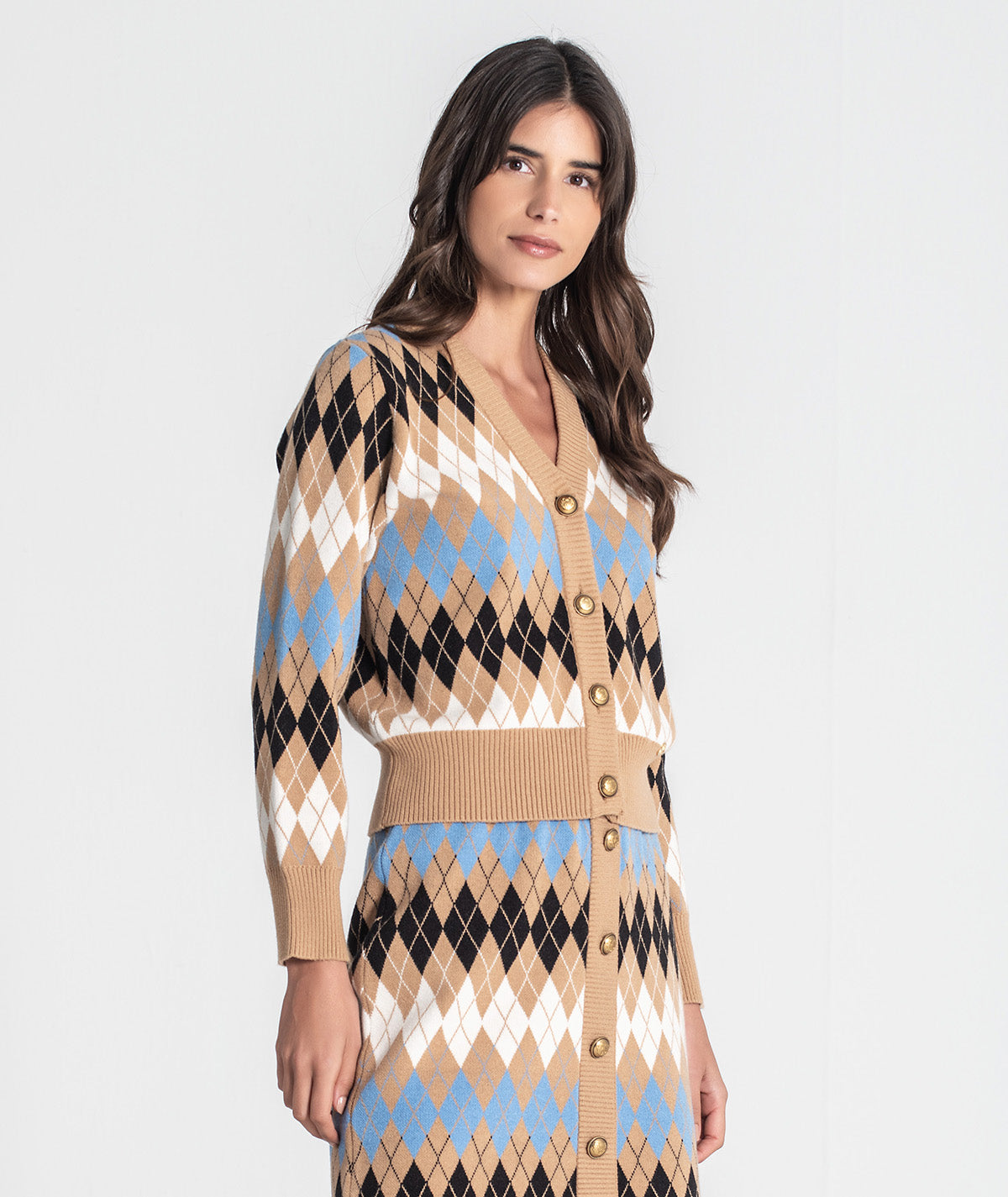 Casaco losangos 3446