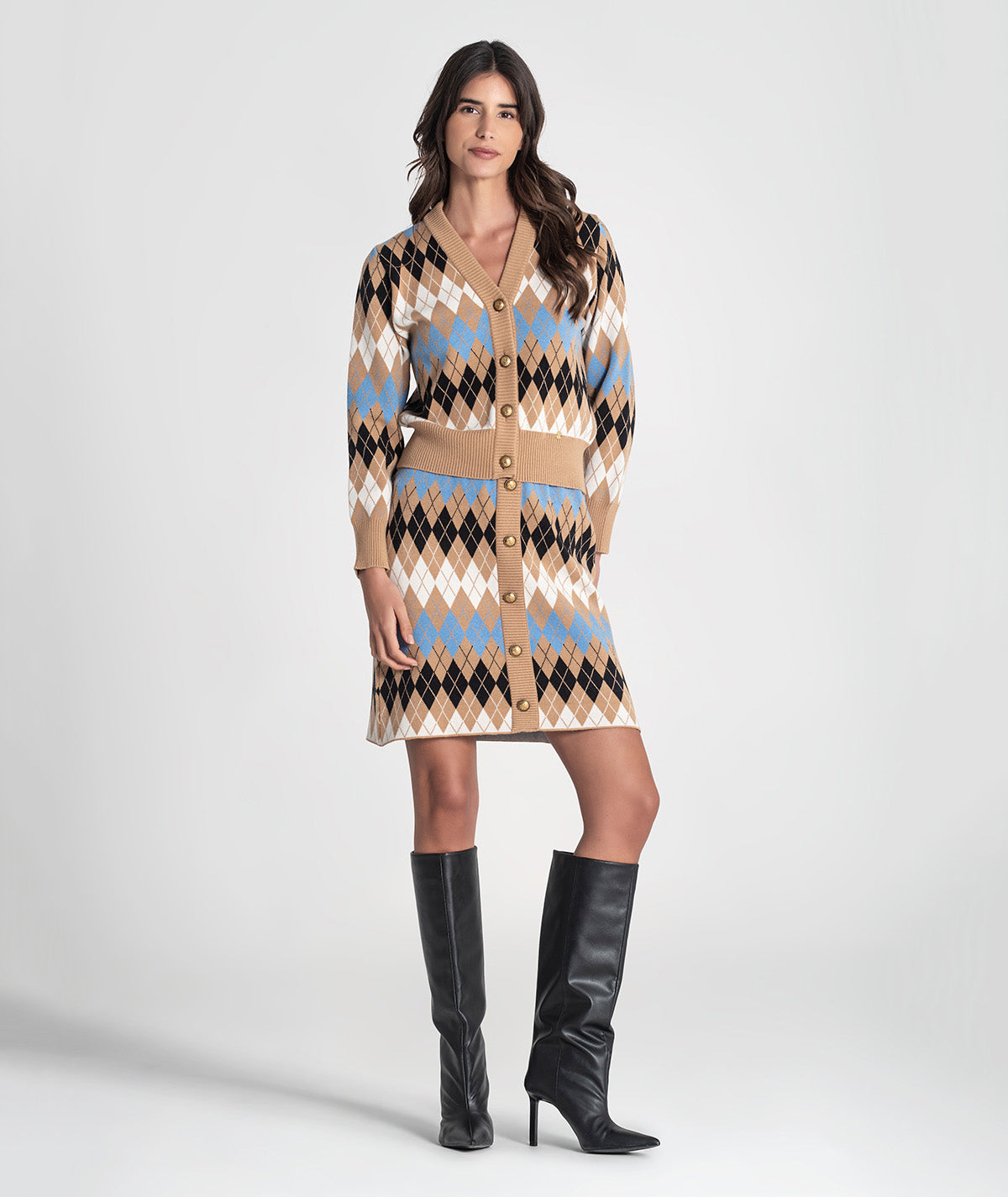 Mini saia losangos 3447