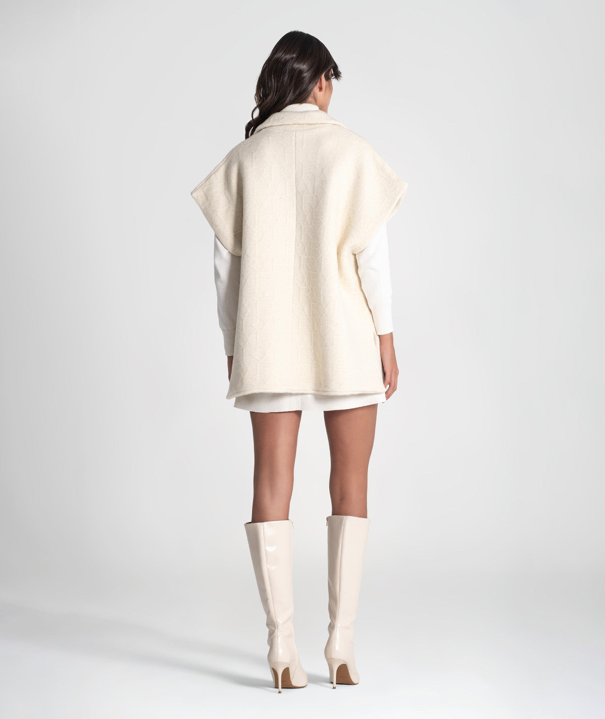 Colete oversize com relevos 3450