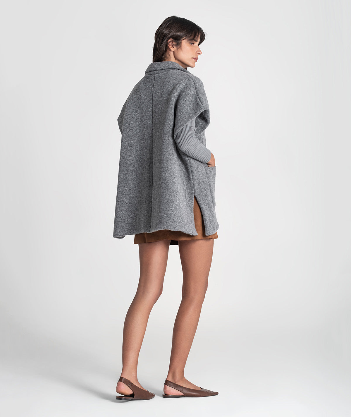 Colete oversize com relevos 3450