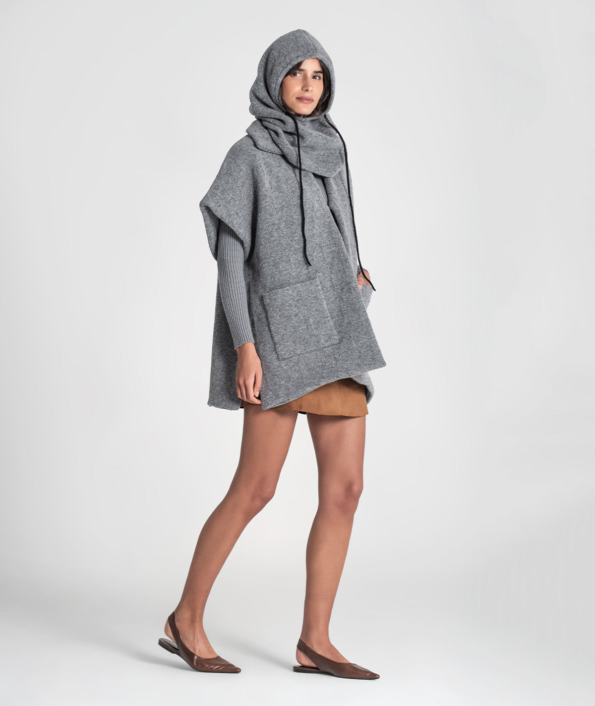 Colete oversize com relevos 3450