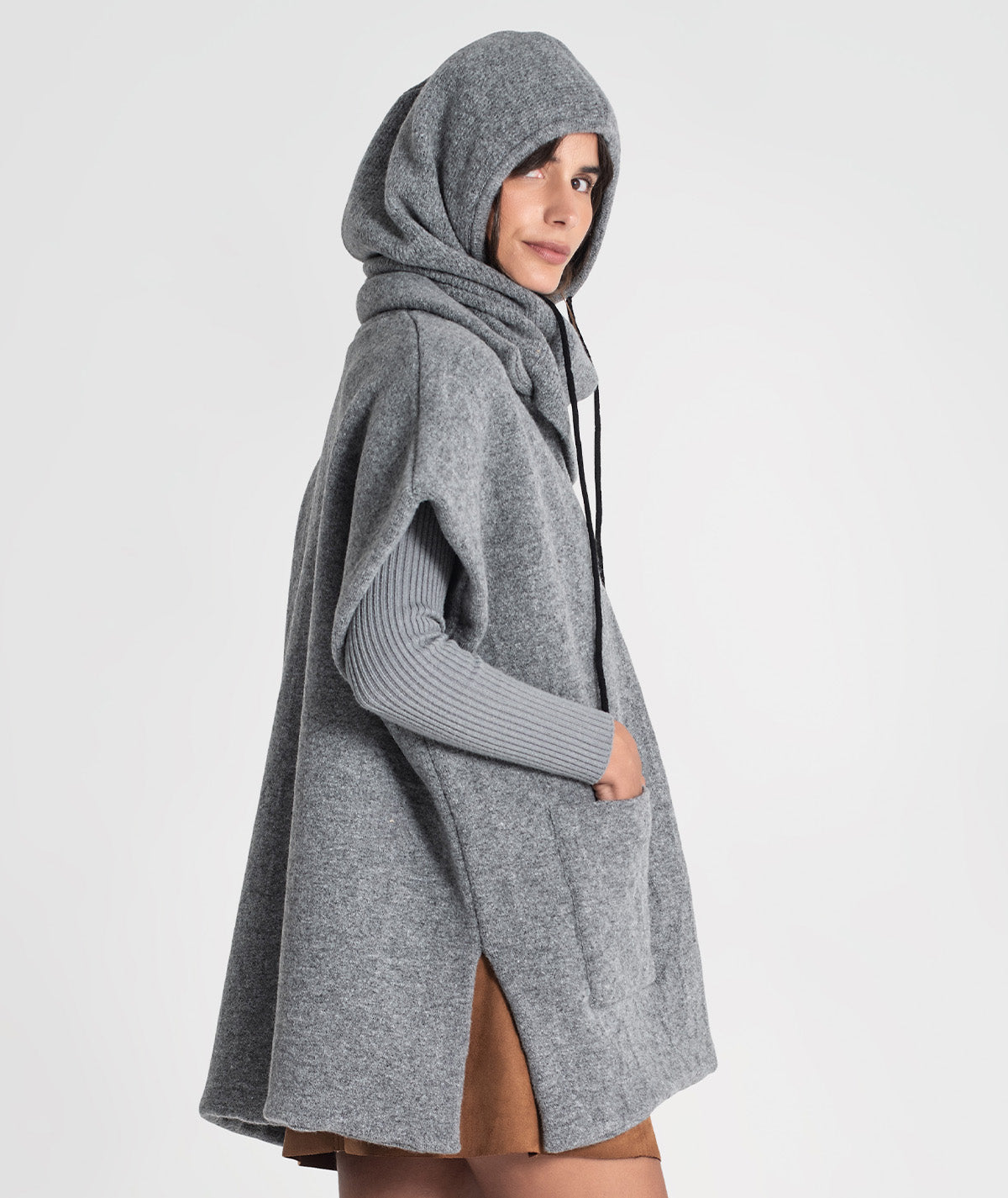 Colete oversize com relevos 3450