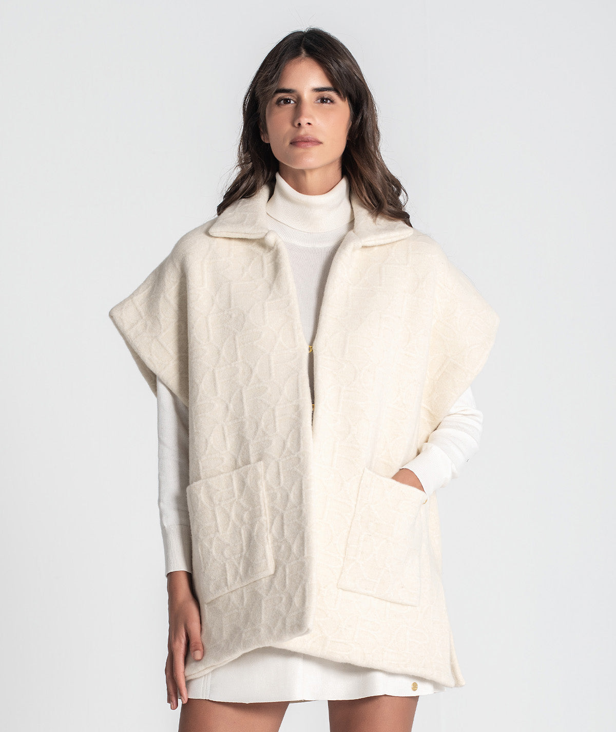 Colete oversize com relevos 3450