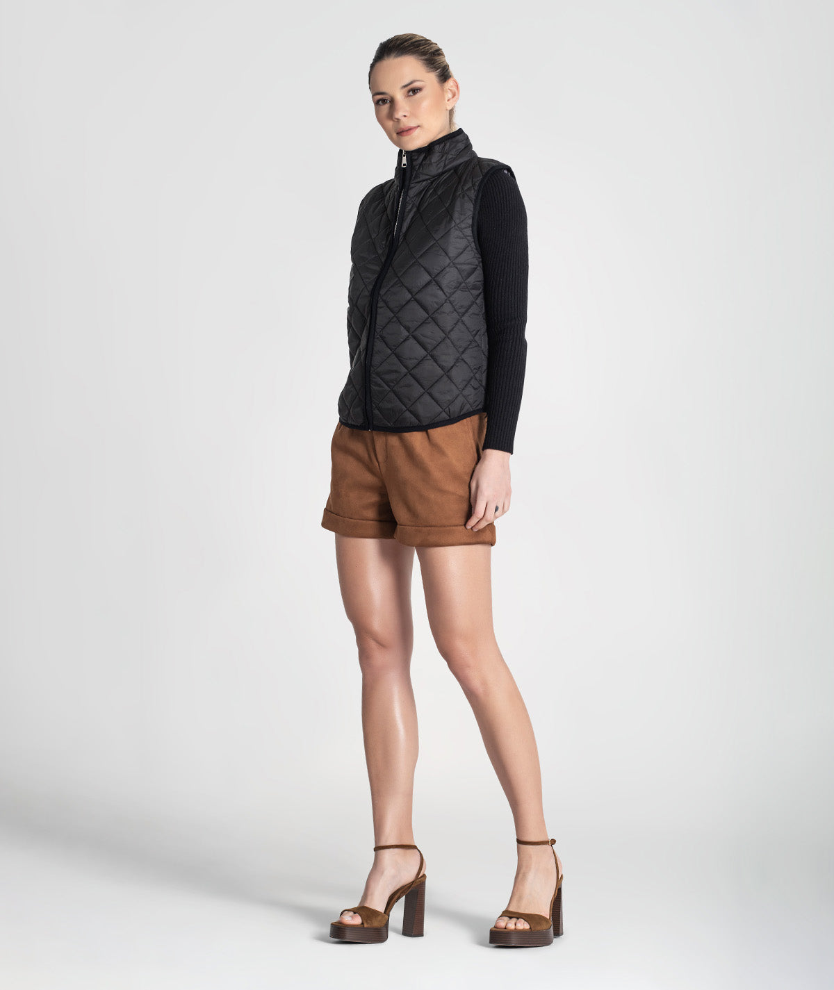 Camisola canelada com chapa r 3451