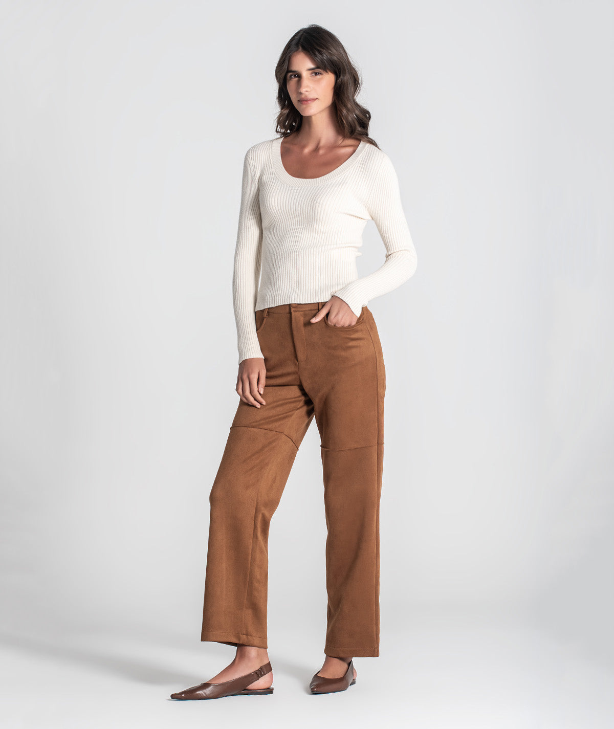 Camisola canelada com chapa r 3451