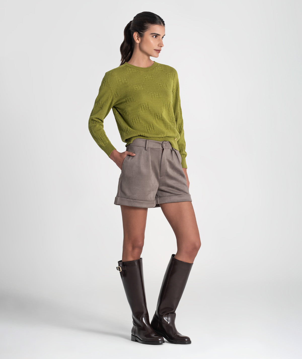 Camisola com relevos r 3453