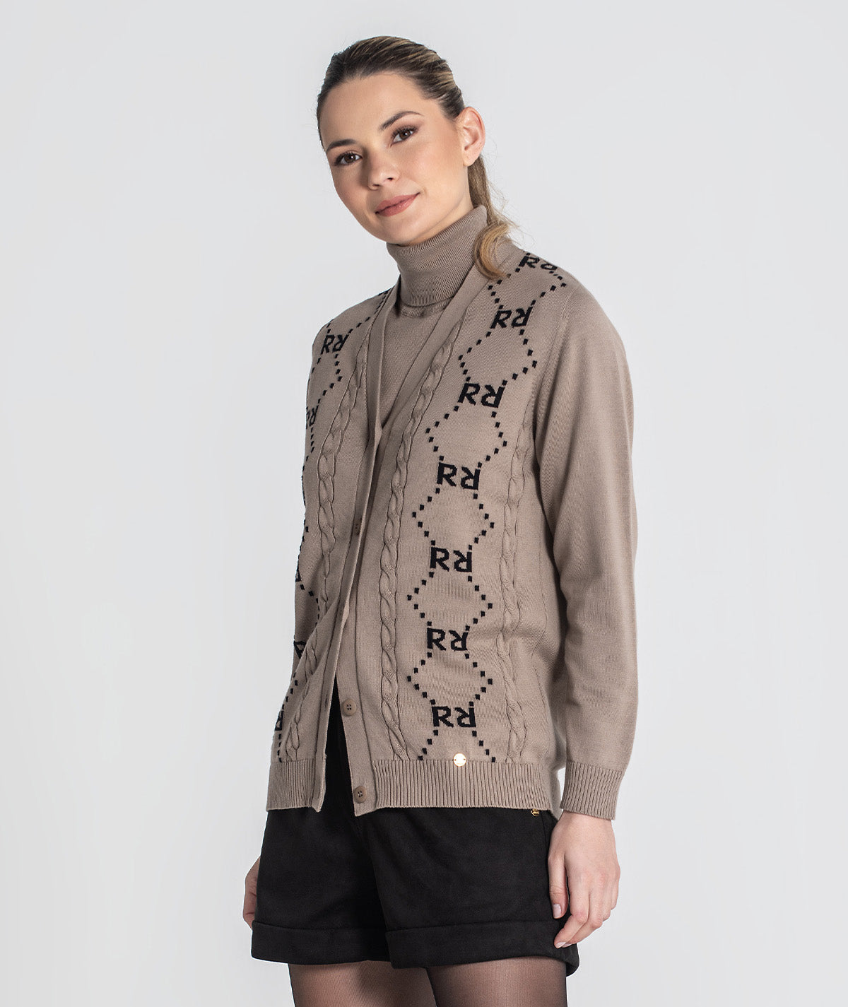 Casaco jacquard rr 3454