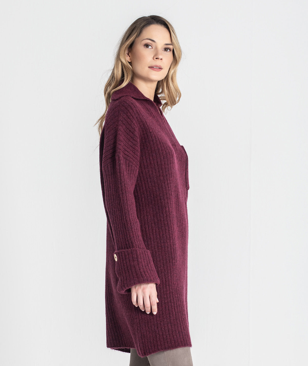 Vestido com bordado no bolso 3462