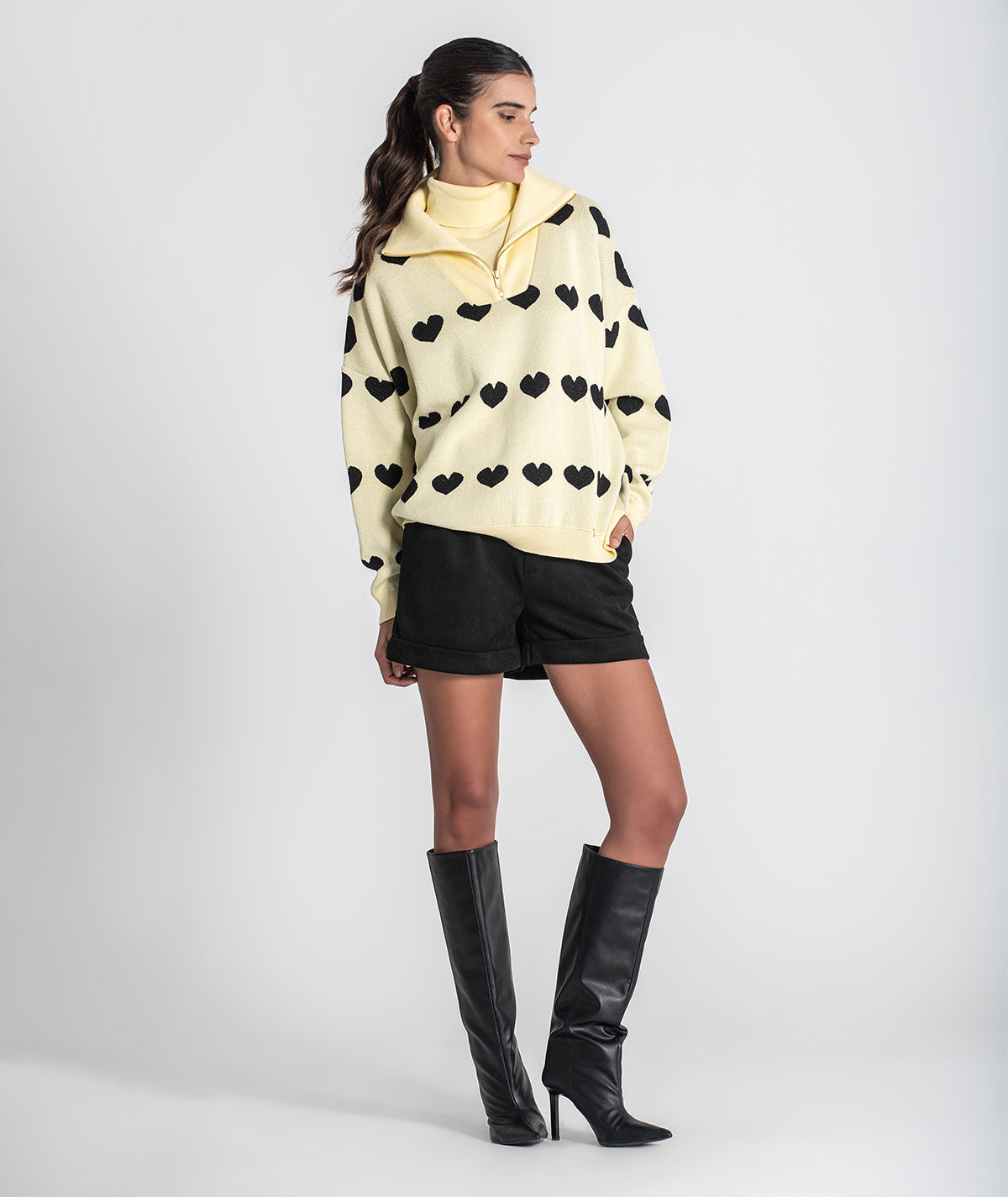 Camisola corações 3464