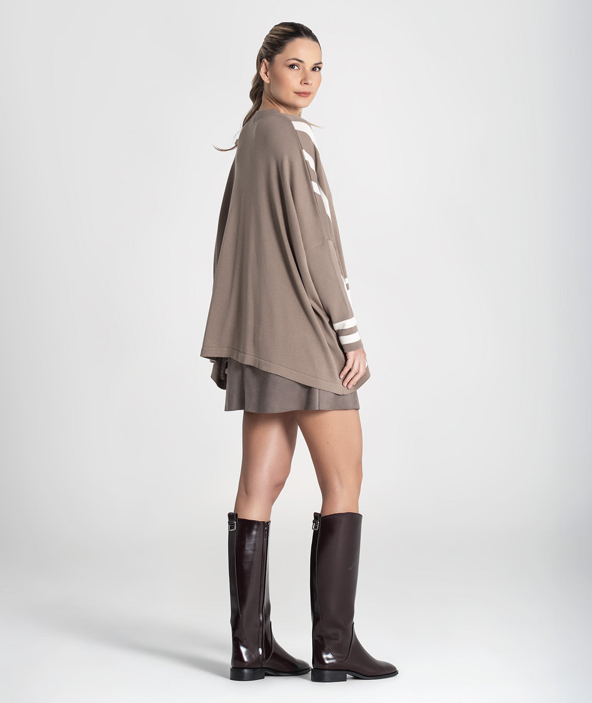 Camisola oversize riscas 3473
