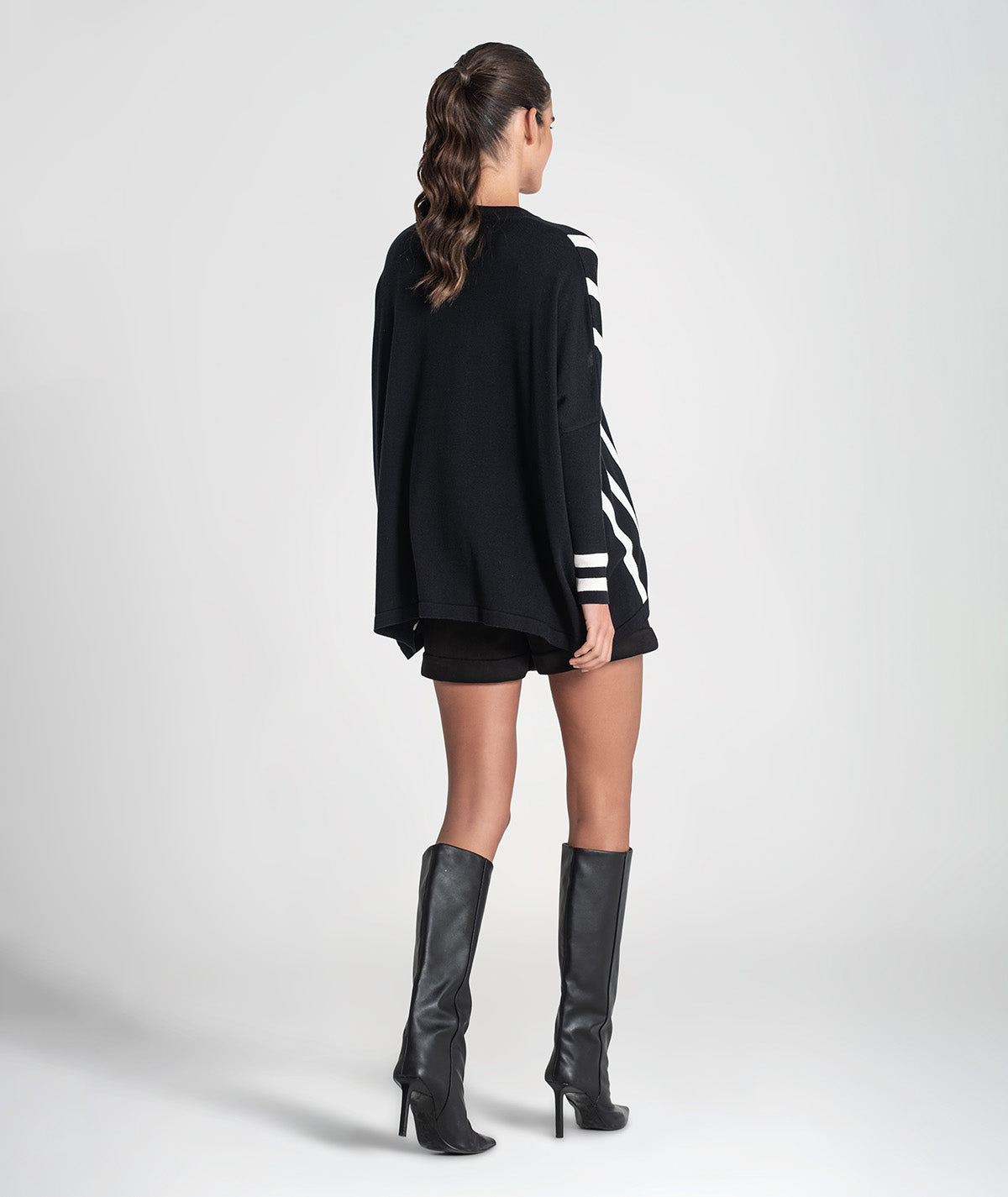 Camisola oversize riscas 3473
