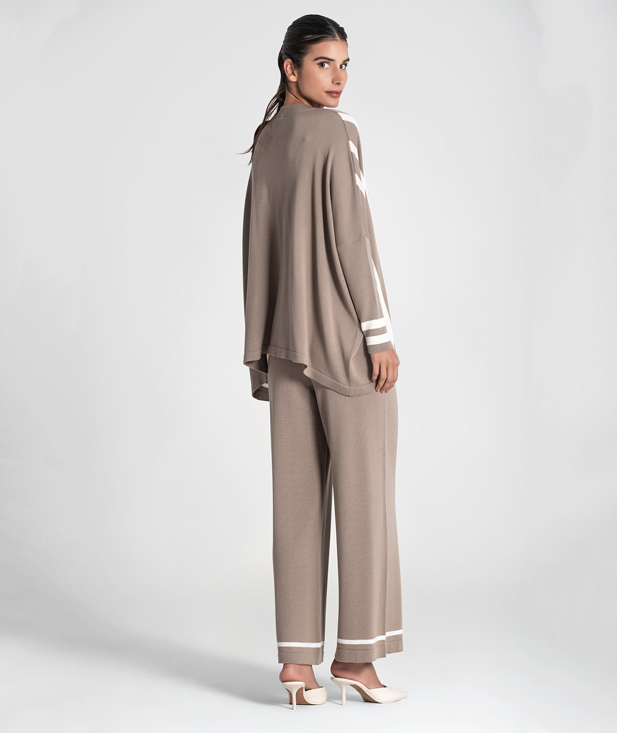 Camisola oversize riscas 3473