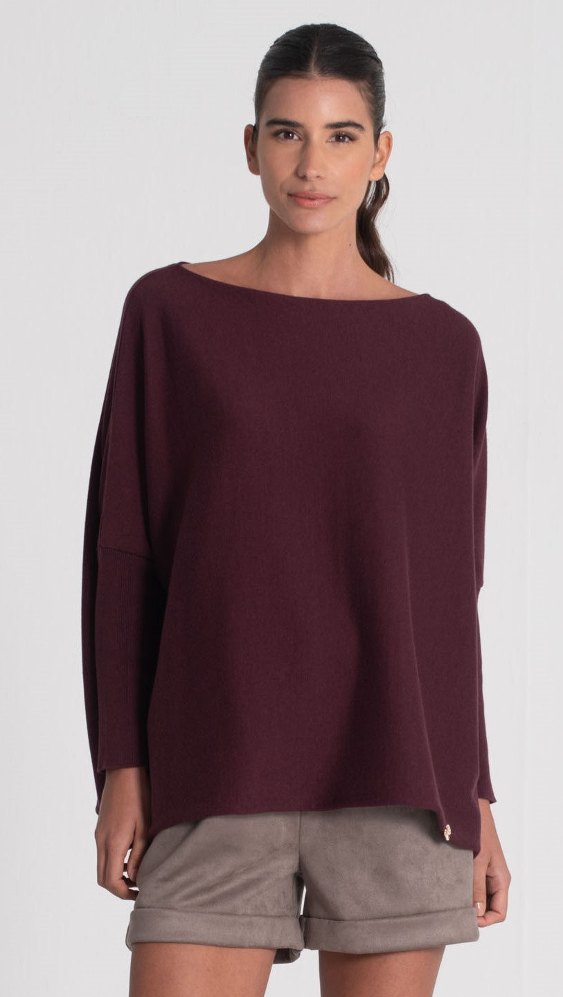 Camisola oversize com botões 3475