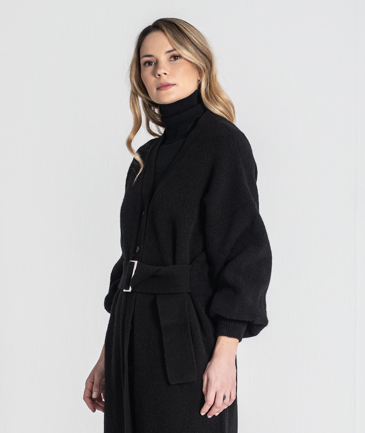 Vestido com cinto 3476