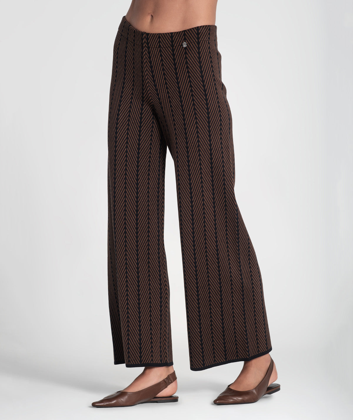 Calças com jacquard 3478