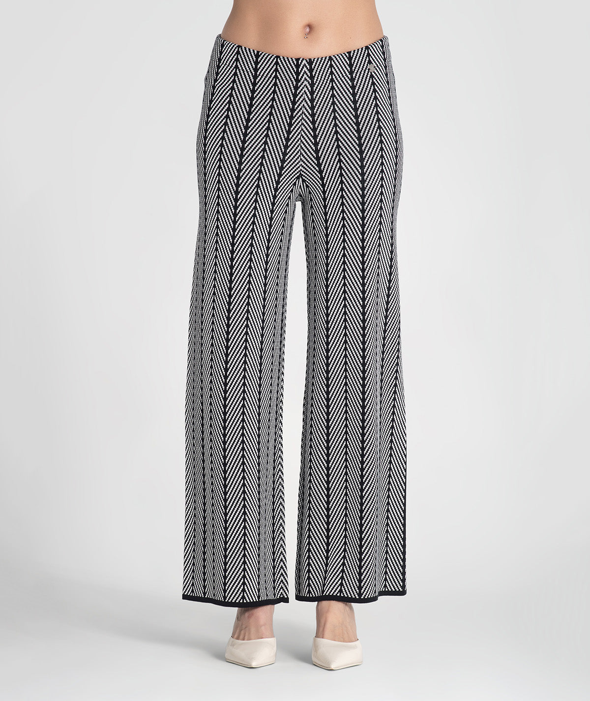 Calças com jacquard 3478