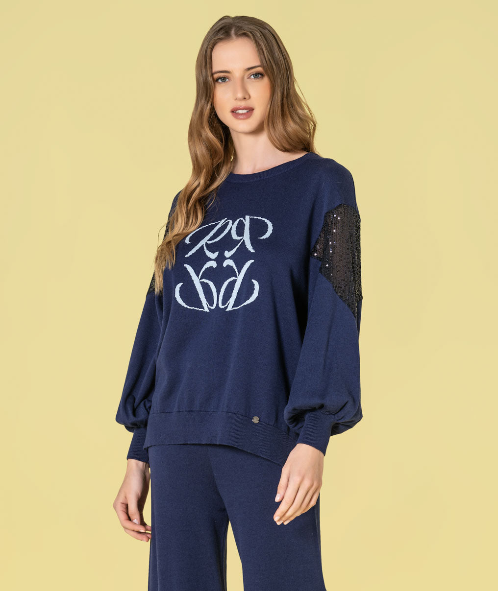 Camisola com lantejoulas 3492