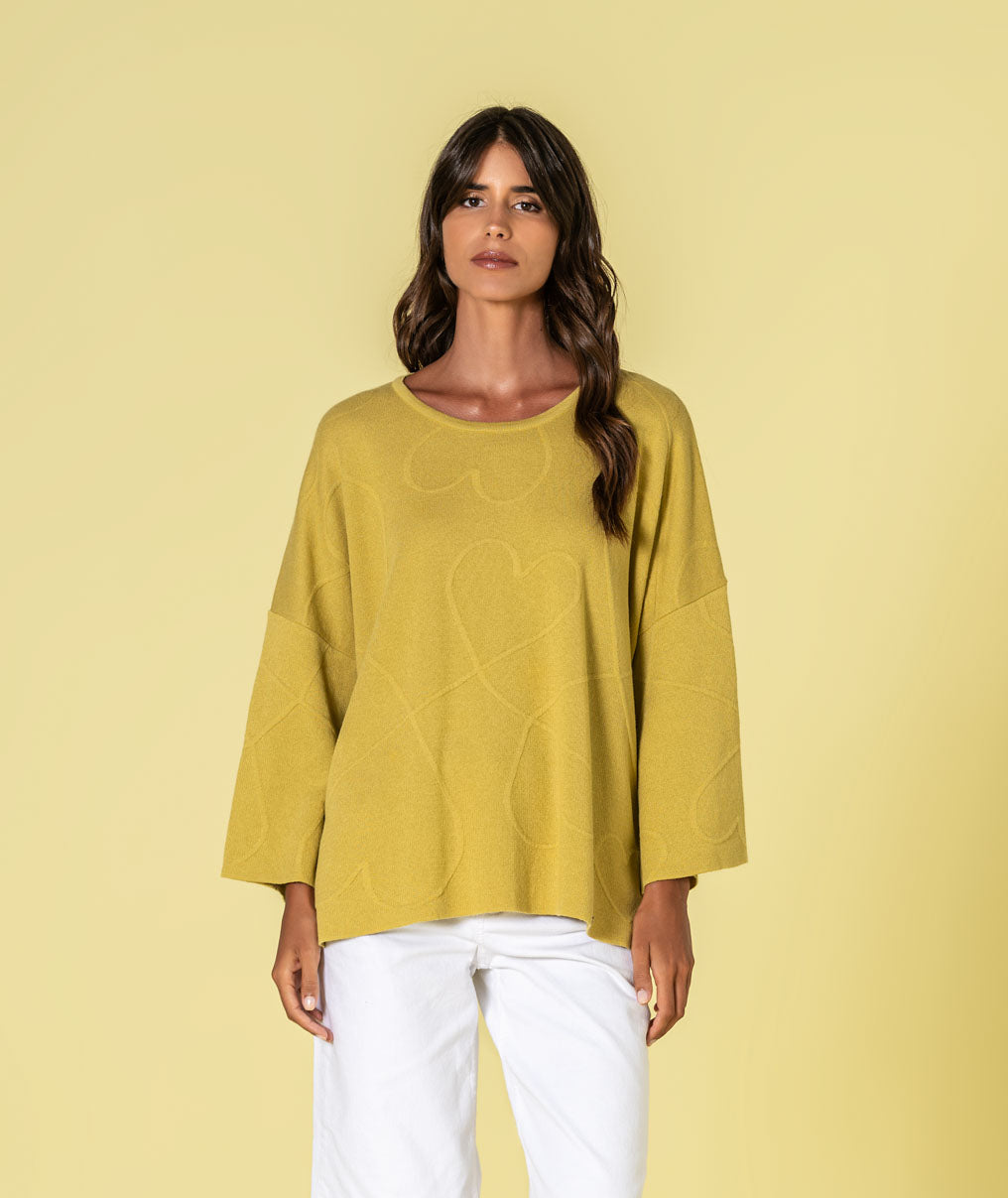 Camisola corações 3501