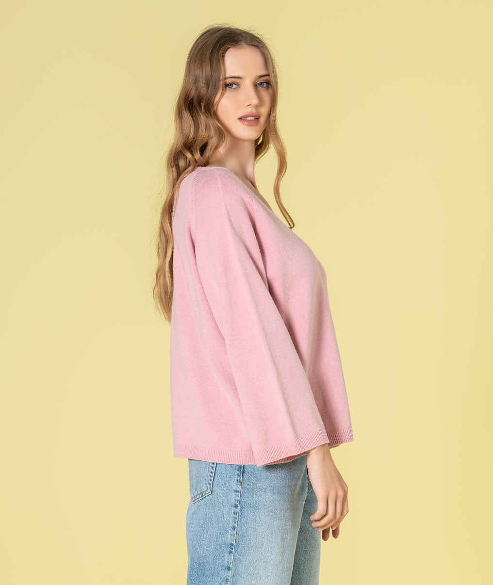 Camisola decote em v 3502