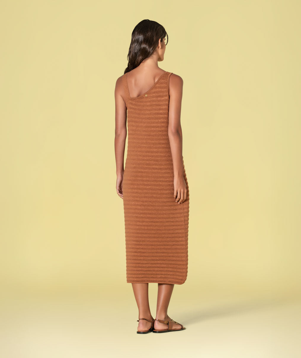 Vestido detalhe fivela 3507
