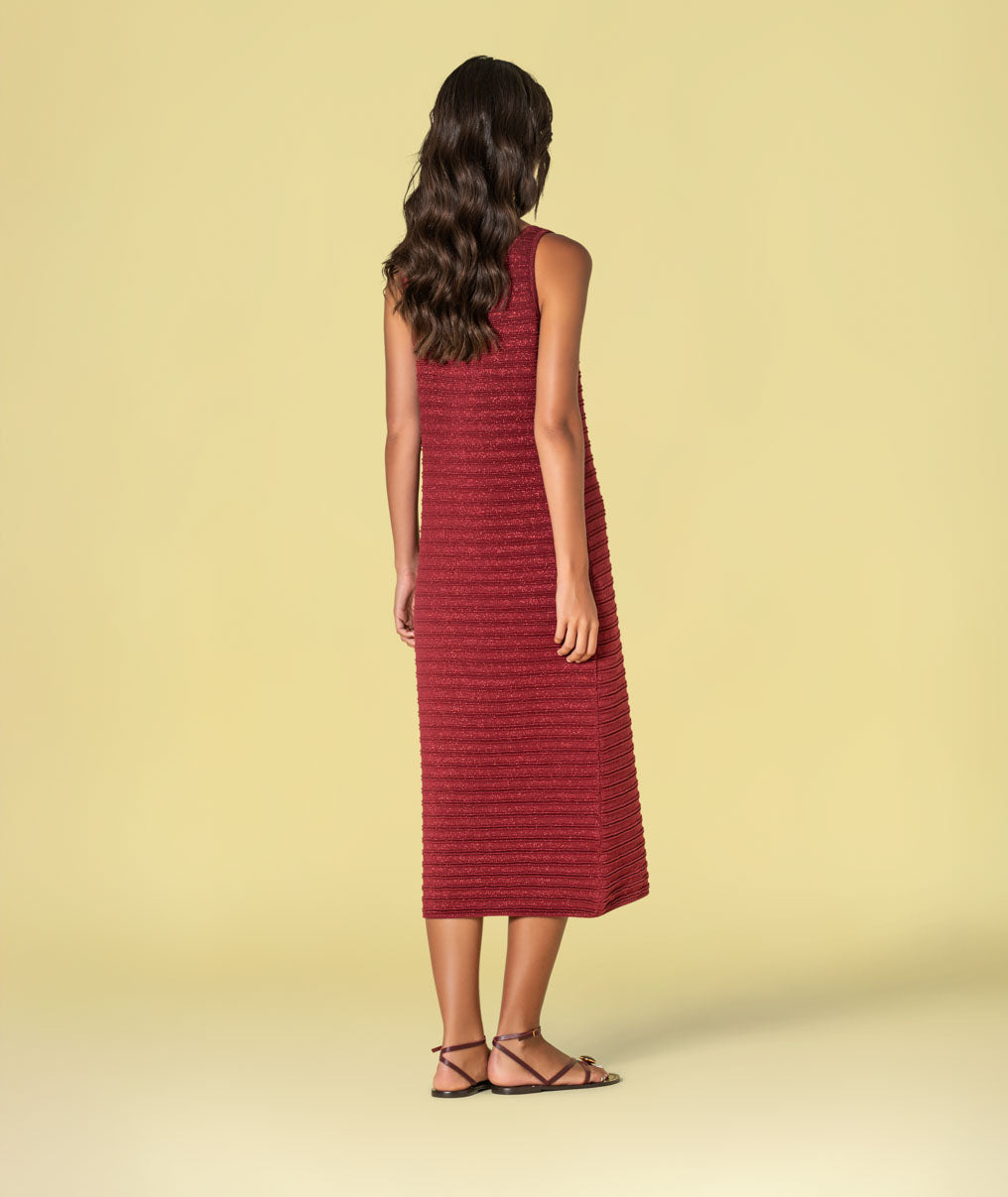 Vestido detalhe fivela 3507