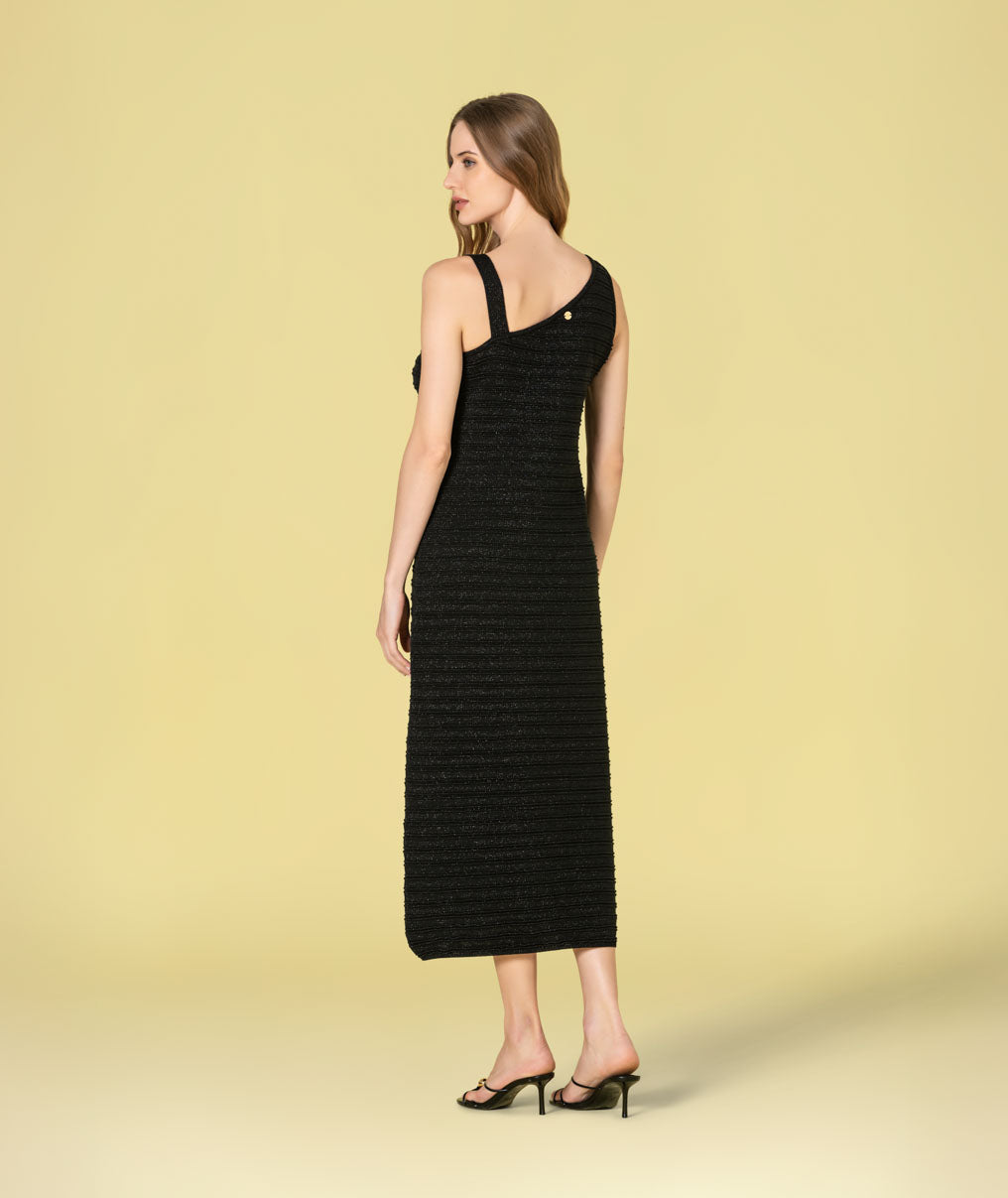 Vestido detalhe fivela 3507