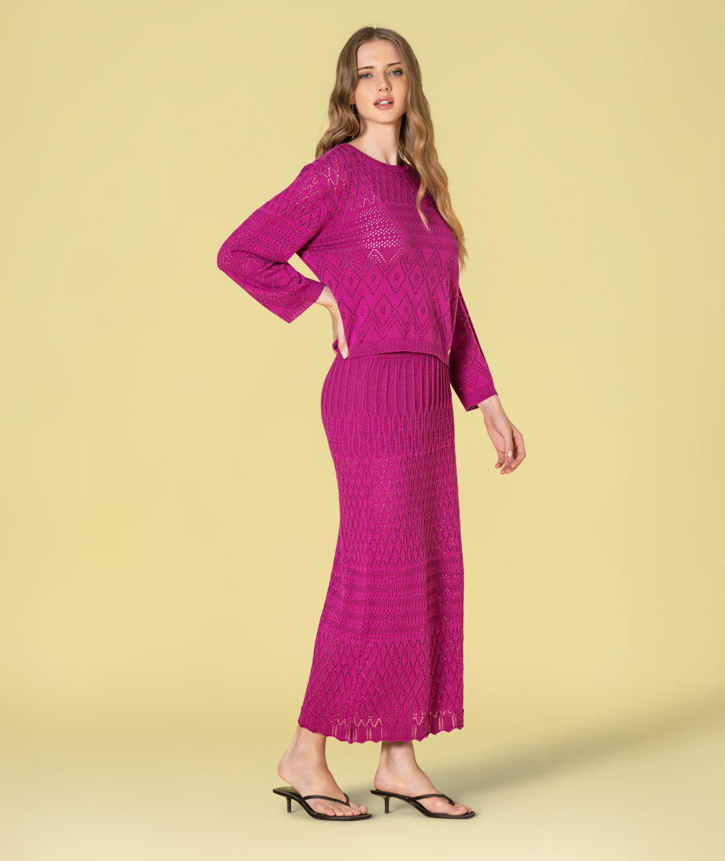 Camisola perfurada 3514
