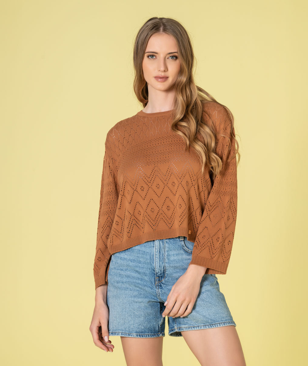 Camisola perfurada 3514