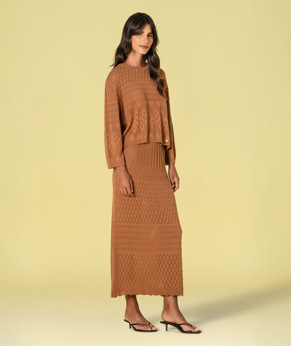 Camisola perfurada 3514